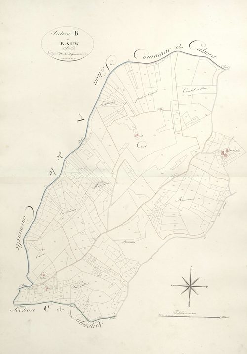 section B de Raux, 4ème feuille