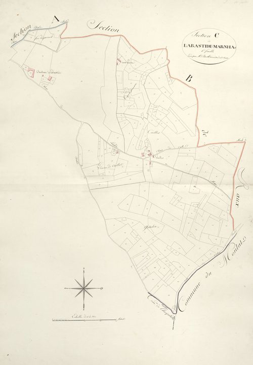 section C de Labastide-Marnhac, 1ère feuille
