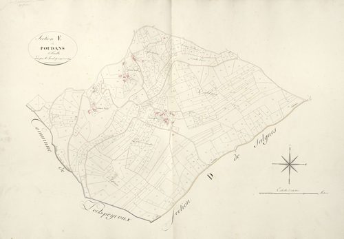 section E de Poudans, 3ème feuille