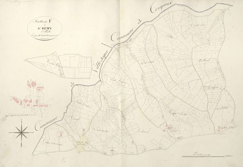 section F de Saint-Rémy, 1ère feuille