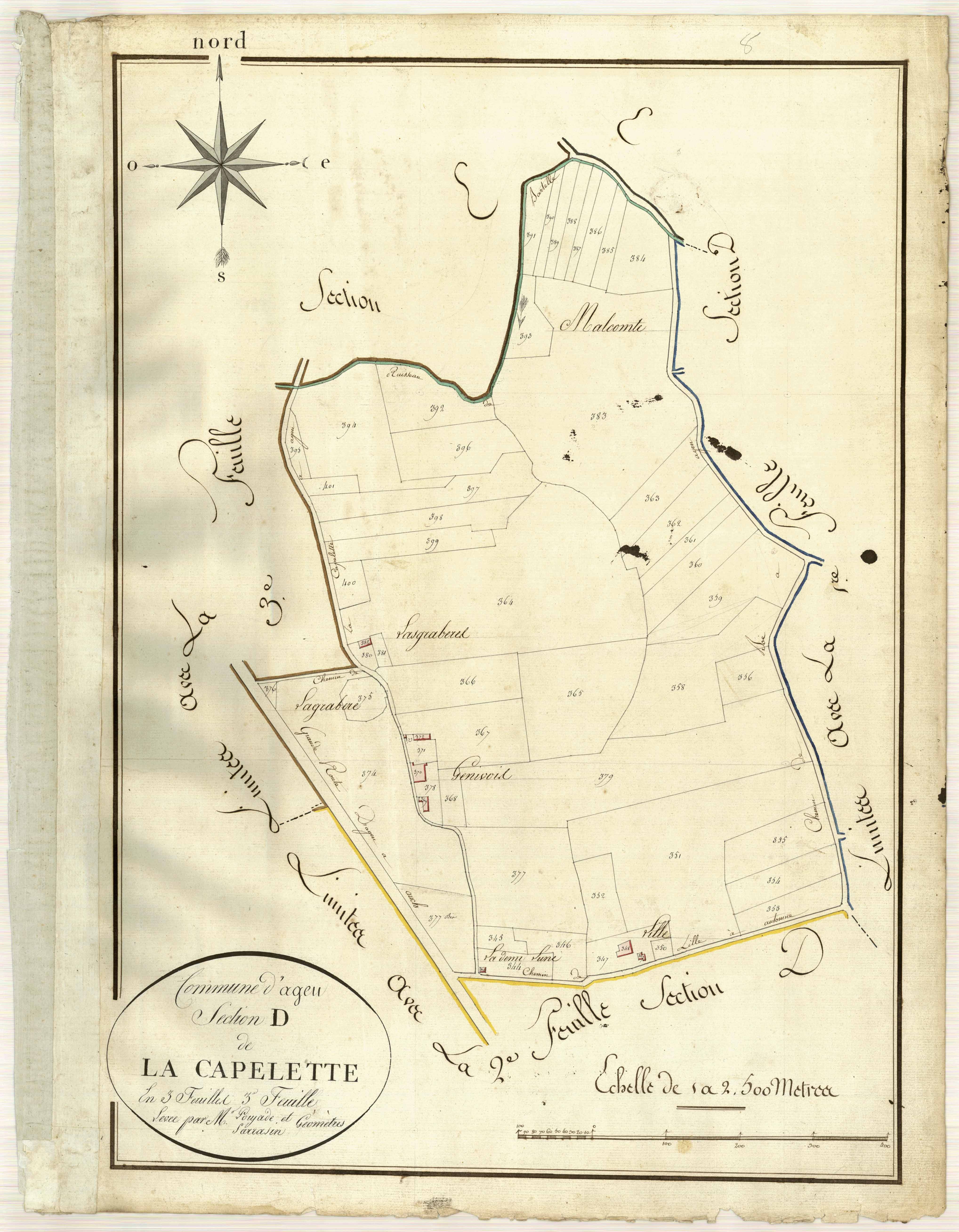 Plan primitif, atlas-D3, Agen