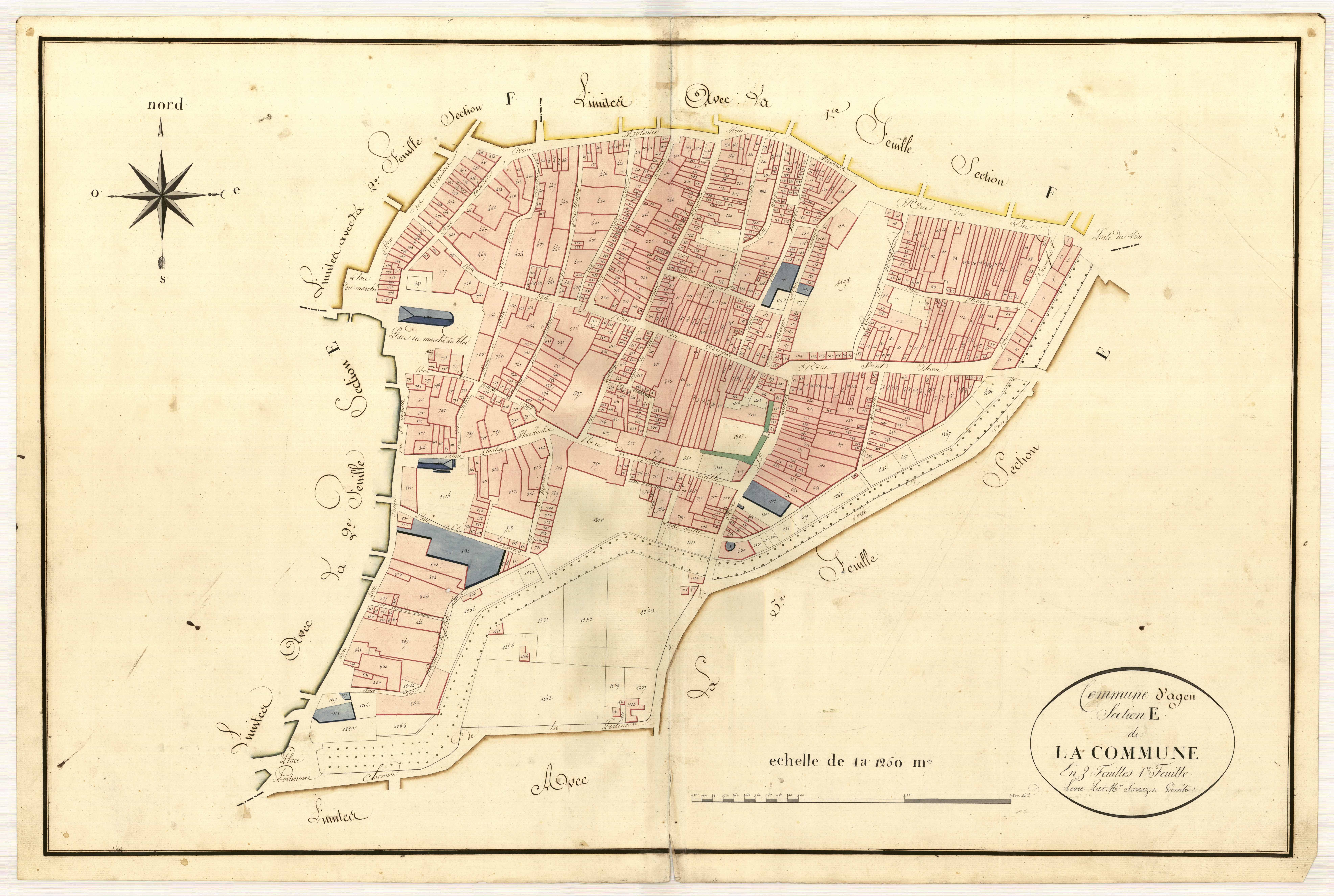 Plan primitif, atlas-E1, Agen