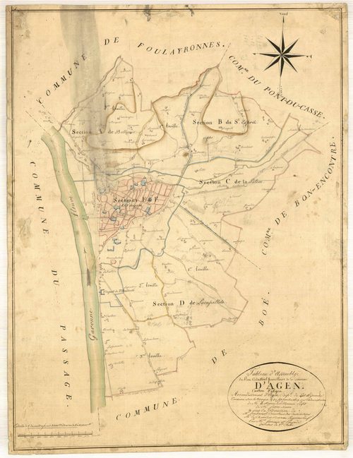 Plan primitif, feuille-TA, Agen