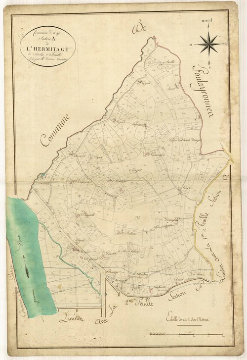Plan primitif, feuille-A2, Agen