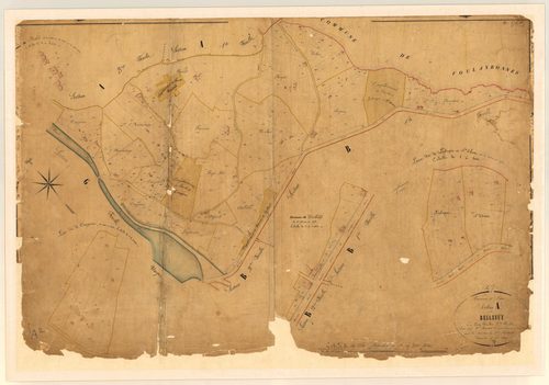 Plan napoléonien-A2 Bellevue, Agen
