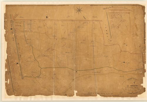 Plan napoléonien-C1 La Capelette, Agen