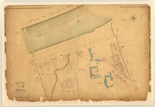 Plan napoléonien-D2 Préfecture, Agen