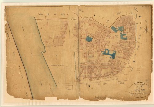 Plan napoléonien-E Notre-Dame, Agen