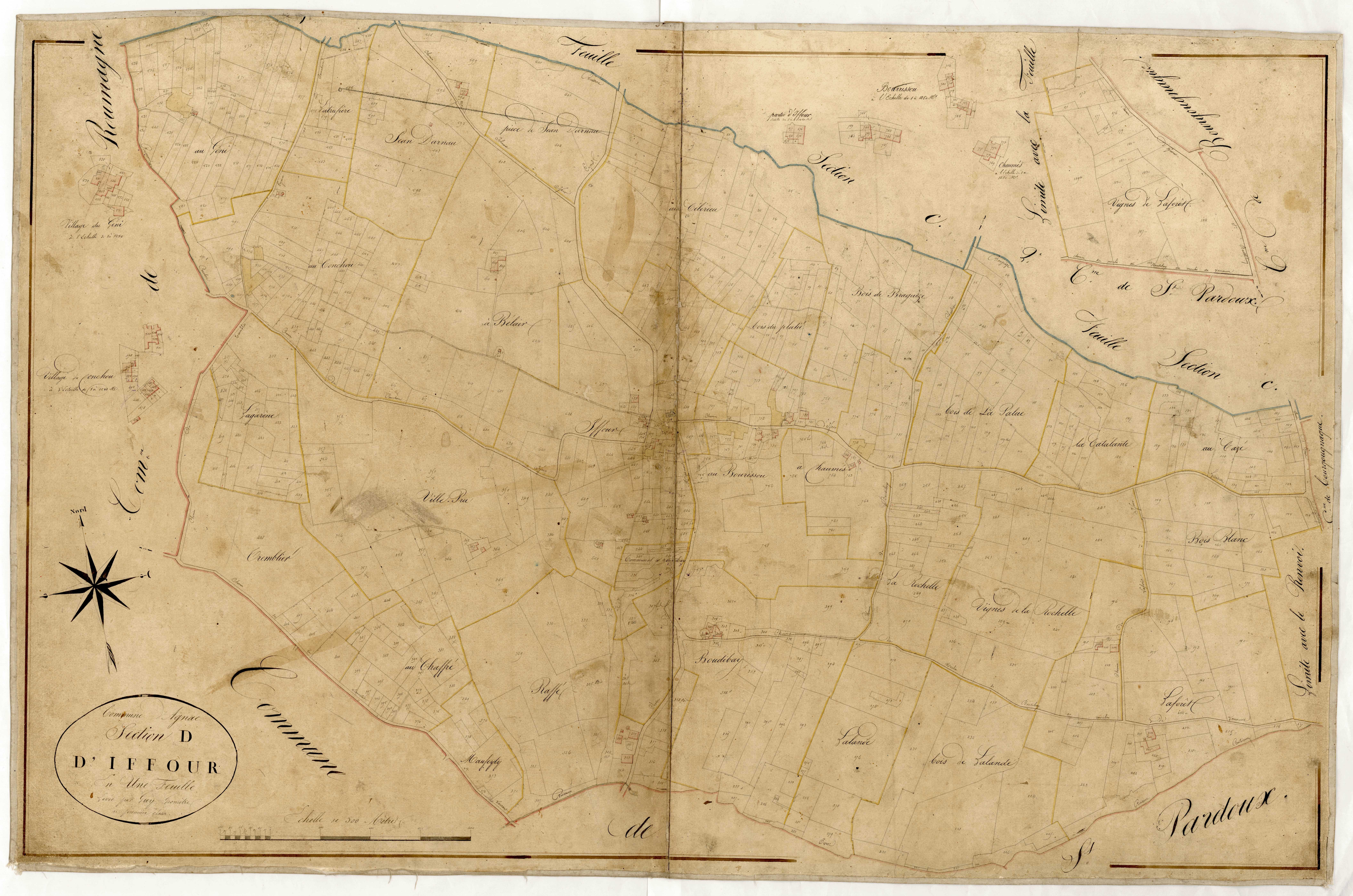Plan napoléonien-D Iffour, Agnac