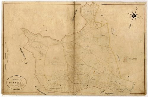Plan napoléonien-A2 Agnac, Agnac