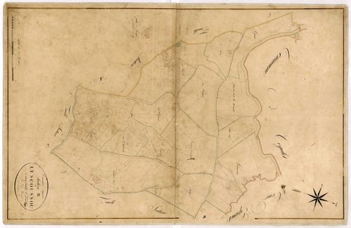 Plan napoléonien-B1 Lescoussou, Agnac