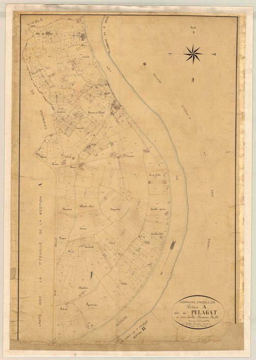 Plan napoléonien-A2 Pelagat, Aiguillon