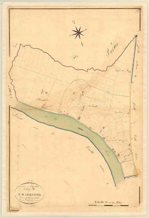 Plan napoléonien, atlas-B1 Sainte-Radegonde, Aiguillon