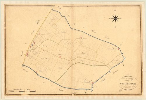 Plan napoléonien, atlas-B2 Sainte-Radegonde, Aiguillon