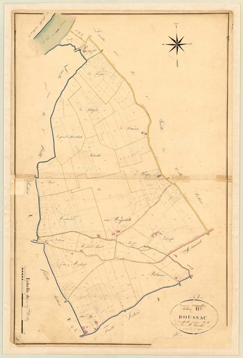 Plan napoléonien, atlas-D2 Boussac, Aiguillon