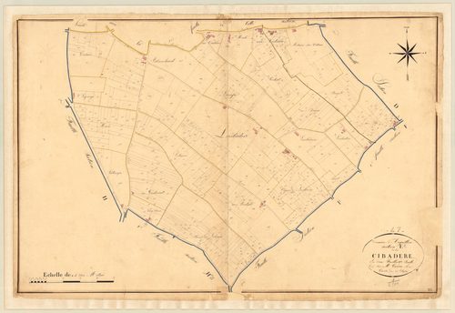 Plan napoléonien, atlas-E2 Cibadère, Aiguillon