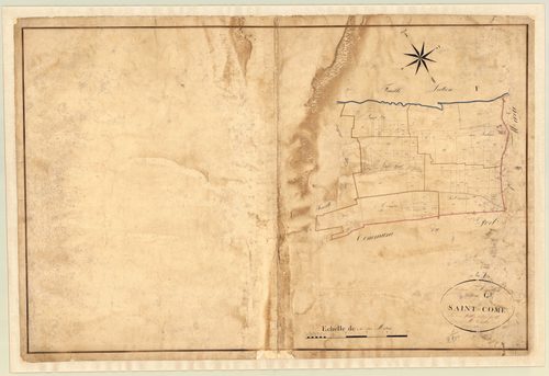 Plan napoléonien, atlas-G2 Saint-Côme, Aiguillon