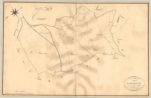 Plan napoléonien, atlas-C1 Cazeneuve, Allez-et-Cazeneuve