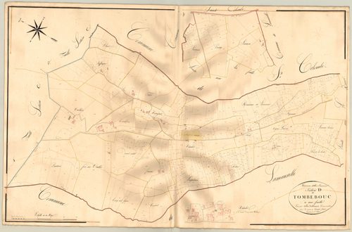 Plan napoléonien, atlas-D Tombebouc, Allez-et-Cazeneuve