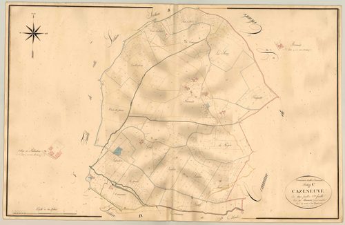 Plan napoléonien, atlas-C2 Cazeneuve, Allez-et-Cazeneuve