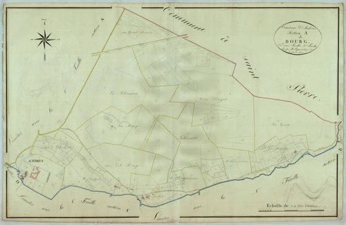 Plan napoléonien, atlas-A2 Le Bourg, Ambrus