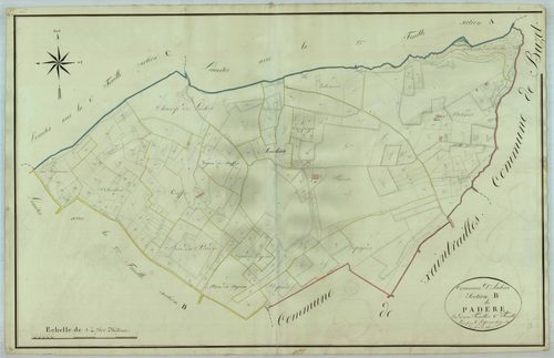 Plan napoléonien, atlas-B1 Padère, Ambrus