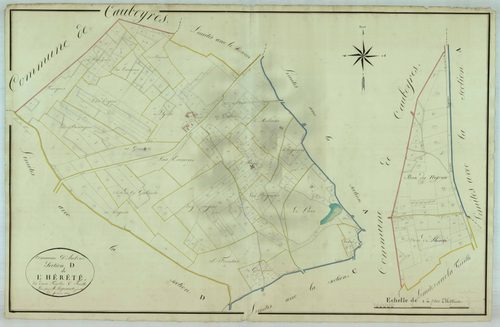 Plan napoléonien, atlas-D1 L’Hérété, Ambrus