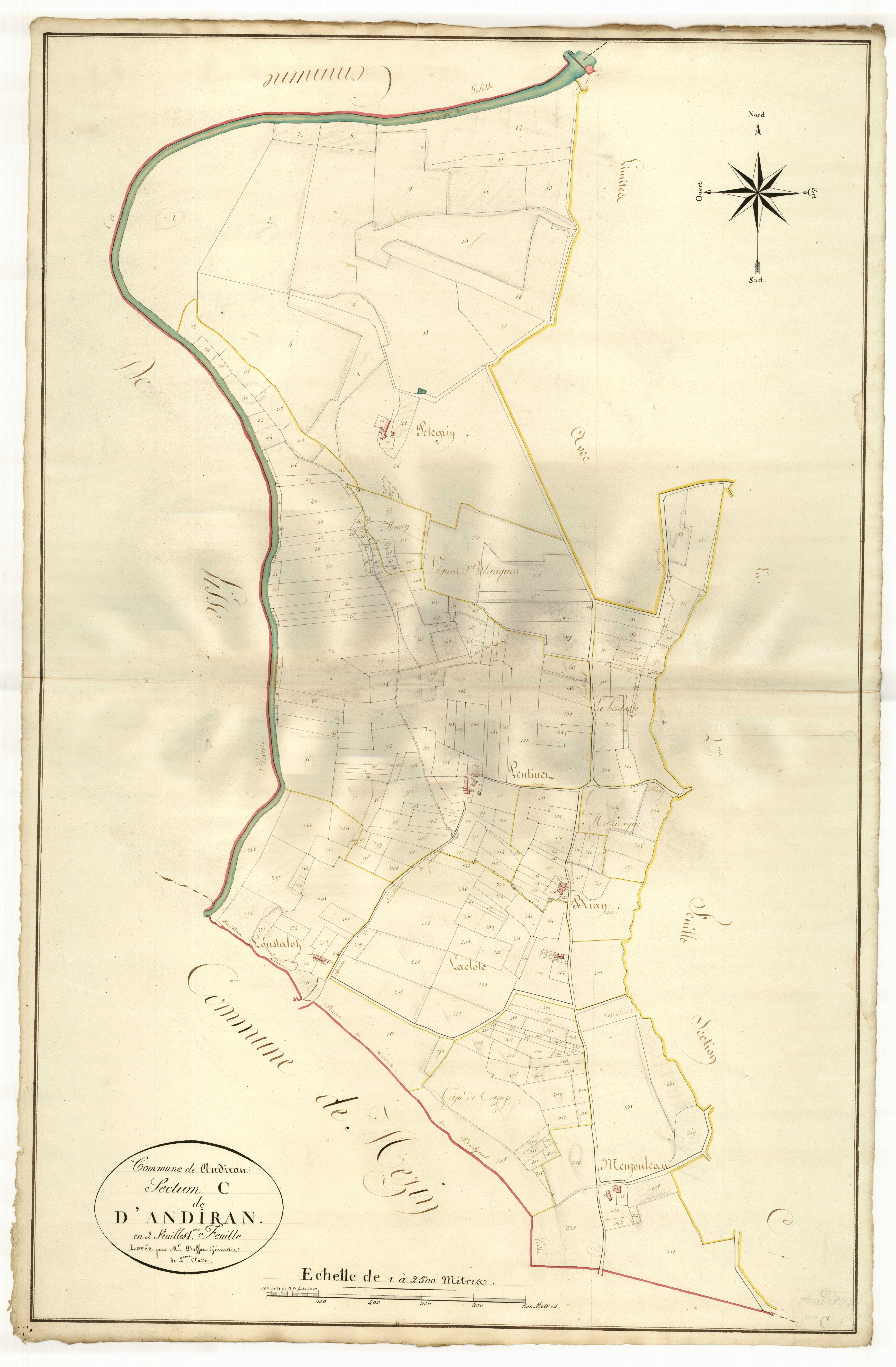 Plan primitif, atlas-C1 Andiran, Andiran