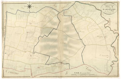 Plan primitif, atlas-B Bariquère, Andiran