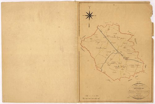 Plan napoléonien, atlas-TA, Antagnac