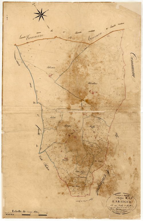 Plan napoléonien-A2 Lartigue, Anthé
