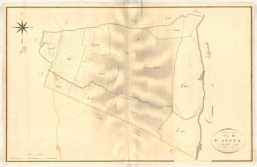 Plan napoléonien, atlas-D2 Anzex, Anzex