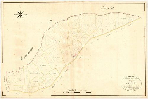 Plan napoléonien, atlas-A1 Figués, Argenton
