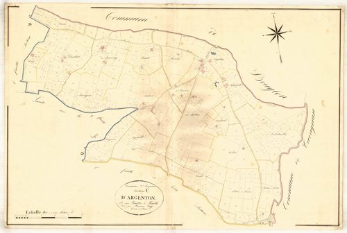 Plan napoléonien, atlas-C1 Argenton, Argenton