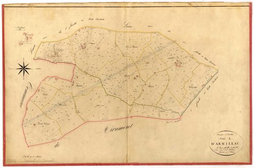 Plan napoléonien-A3 Armillac, Armillac
