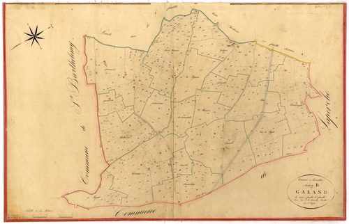 Plan napoléonien-B2 Galand, Armillac