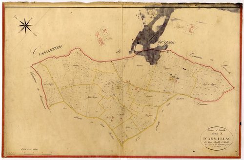 Plan napoléonien-A1 Armillac, Armillac