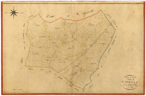Plan napoléonien-A2 Armillac, Armillac