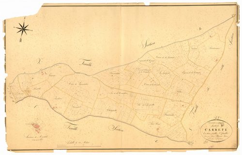 Plan napoléonien, atlas-B2 Carrète, Astaffort