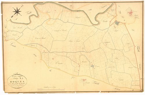 Plan napoléonien, atlas-L2 Roques, Astaffort