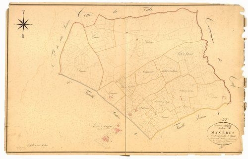 Plan napoléonien, atlas-A2 Mazères, Astaffort