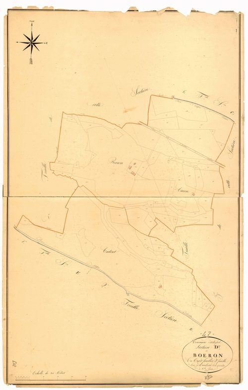 Plan napoléonien, atlas-D2 Boéron, Astaffort