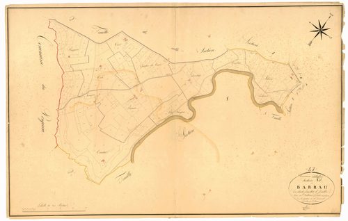 Plan napoléonien, atlas-G1 Barrau, Astaffort