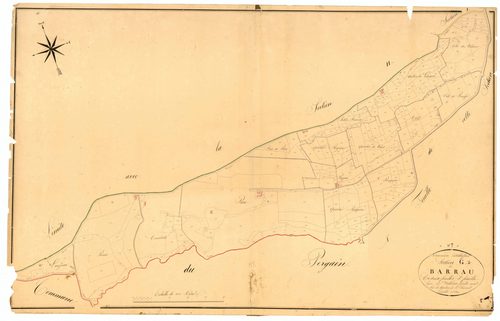 Plan napoléonien, atlas-G2 Barrau, Astaffort