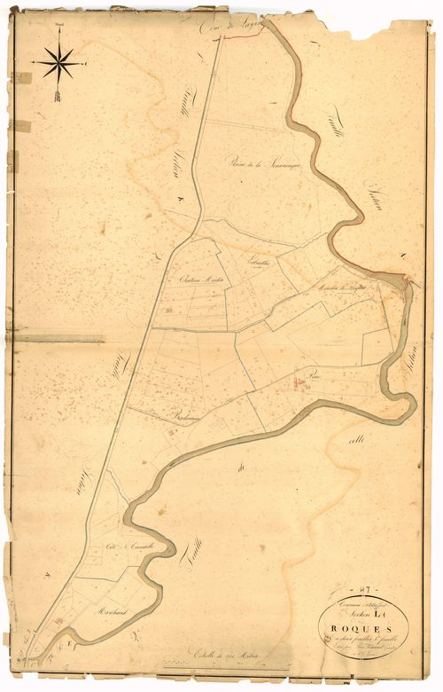 Plan napoléonien, atlas-L1 Roques, Astaffort