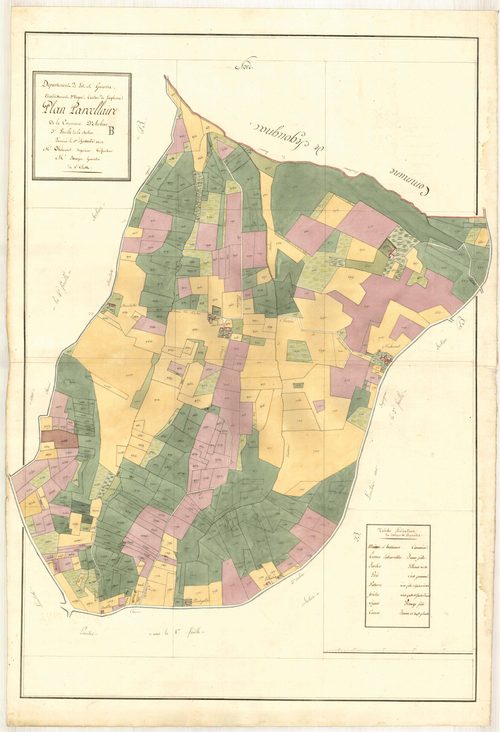 Plan primitif, atlas-B3, Aubiac