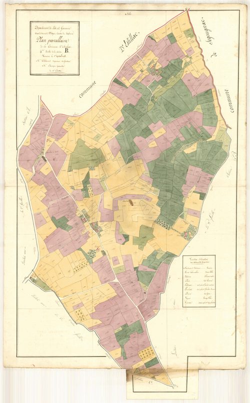 Plan primitif, atlas-B4, Aubiac