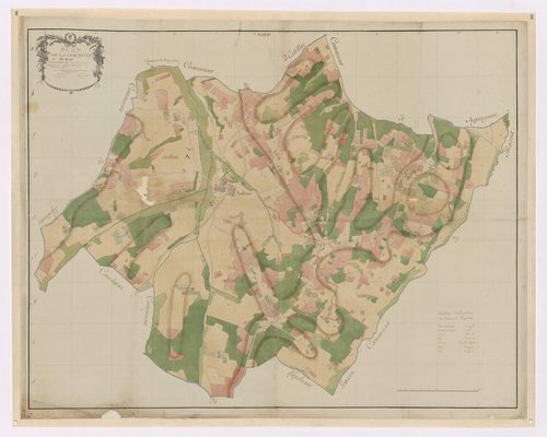 Plan par masses de cultures-, Aubiac