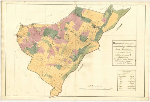 Plan primitif, atlas-B1, Aubiac