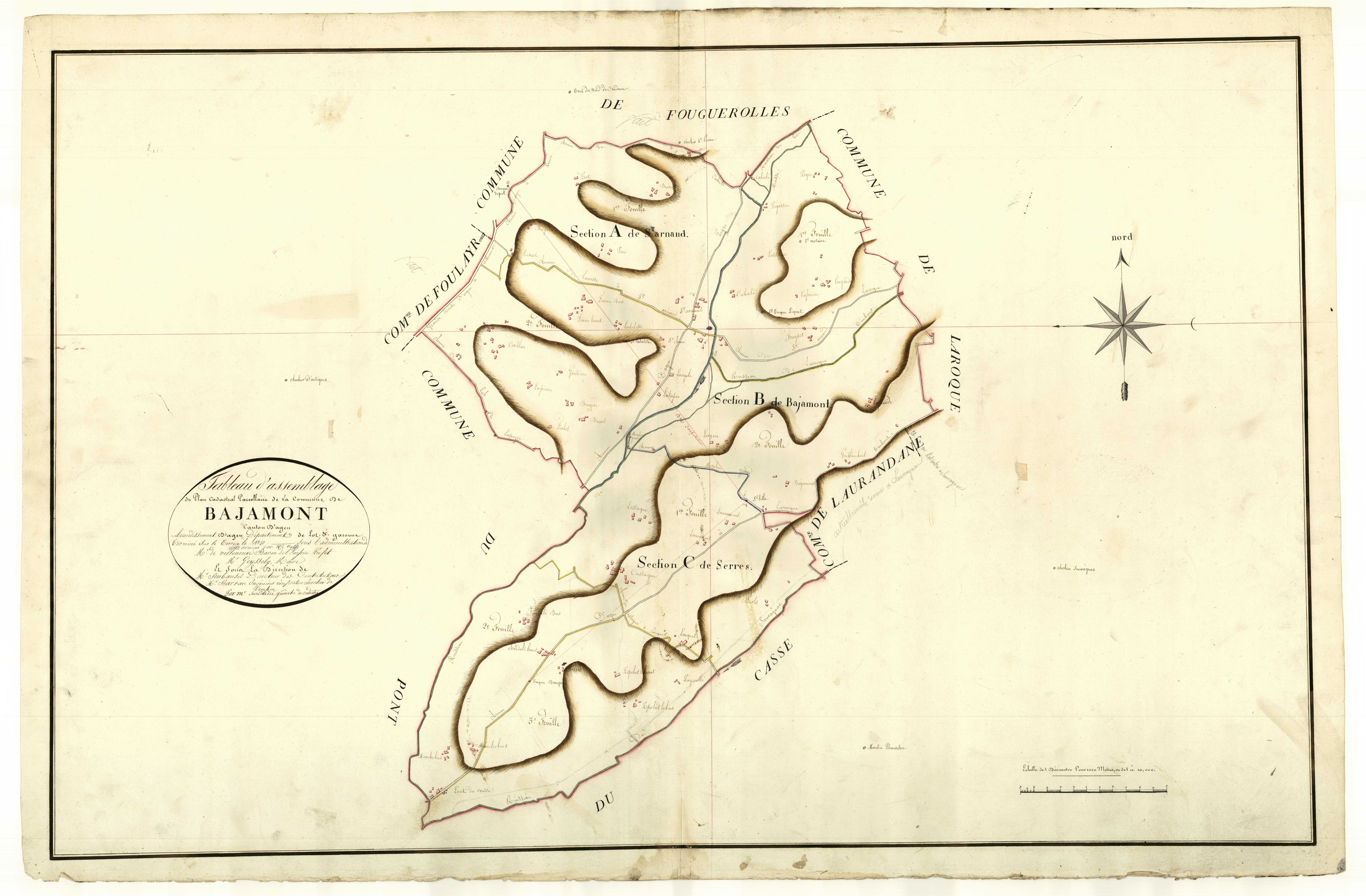 Plan primitif, atlas-TA, Bajamont